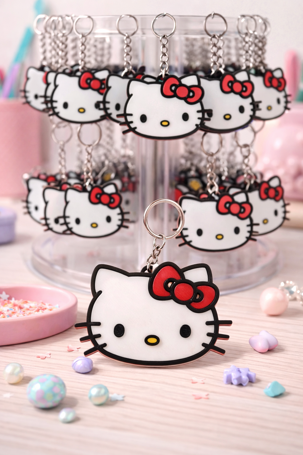 HELLO KITTY SERİSİ ANAHTARLIK MASKOT 