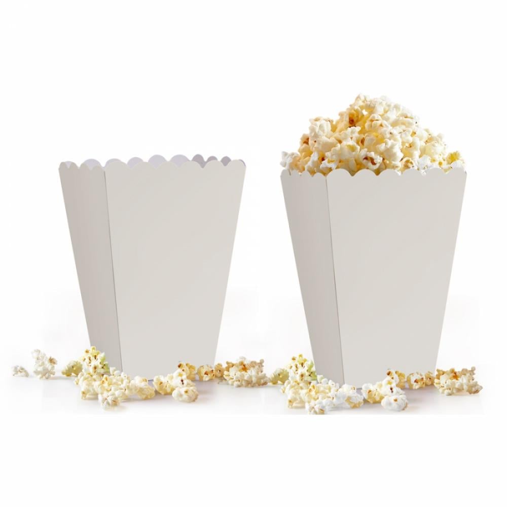 POPCORN KUTU BEYAZ 8 AD