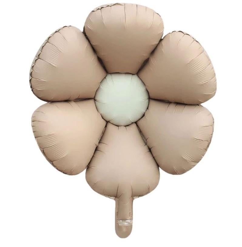 PAPATYA KARAMEL RETRO RENK FOLYO BALON 47X59 CM