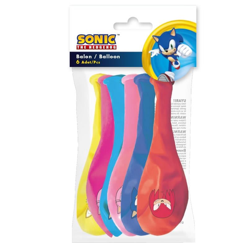 BALON SONIC 6 LI