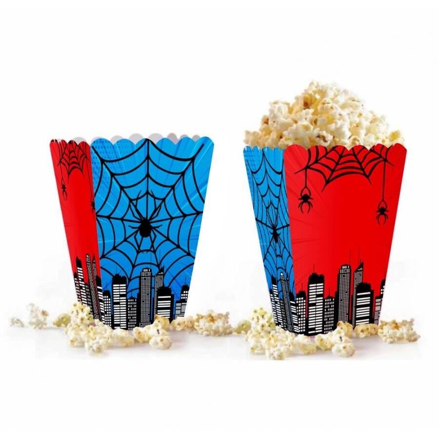 POPCORN KUTU SPIDER ÖRÜMCEK 8 ADET BRS-
