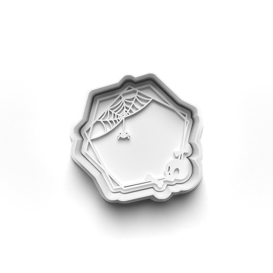 CADILAR HALLOWEEN BAYRAMI ÇERÇEVELERİ KURABİYE KALIBI KESİCİ VE DAMGASI 3D-0447_1