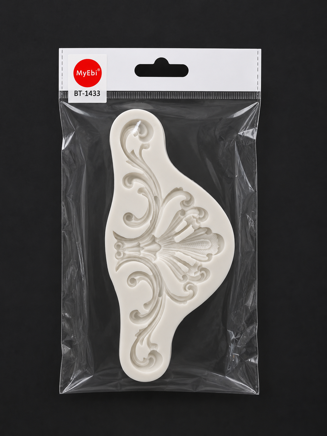BT-1433 BORDÜR MOTİF SİLİKON KALIP 19 CM X 10 CM