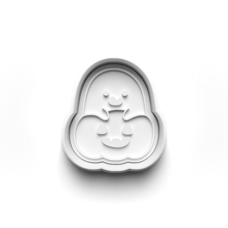 CADILAR HALLOWEEN BAYRAMI GHOST KURABİYE KALIBI KESİCİ VE DAMGASI 3D-0449_1