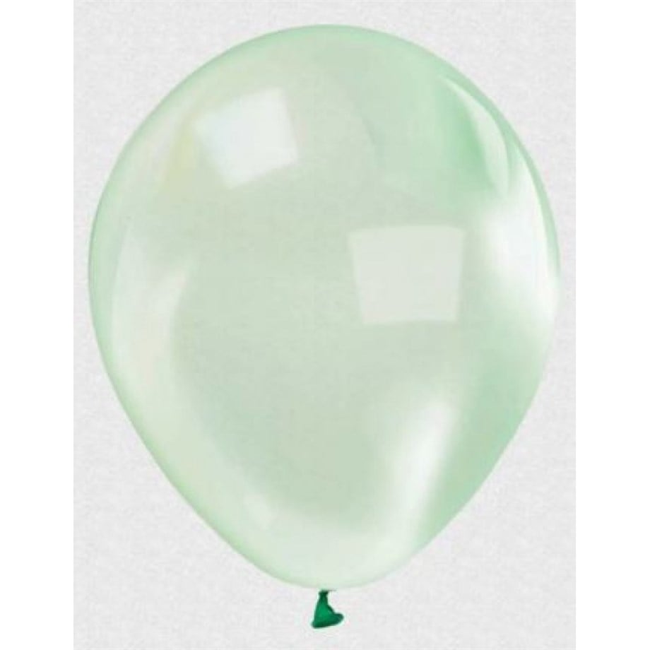 BALON EKSTRA ŞEFFAF YEŞİL (10 ADET)