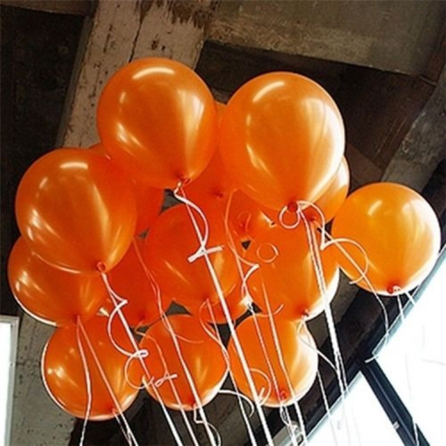 BALON METALİK TURUNCU (10 ADET)