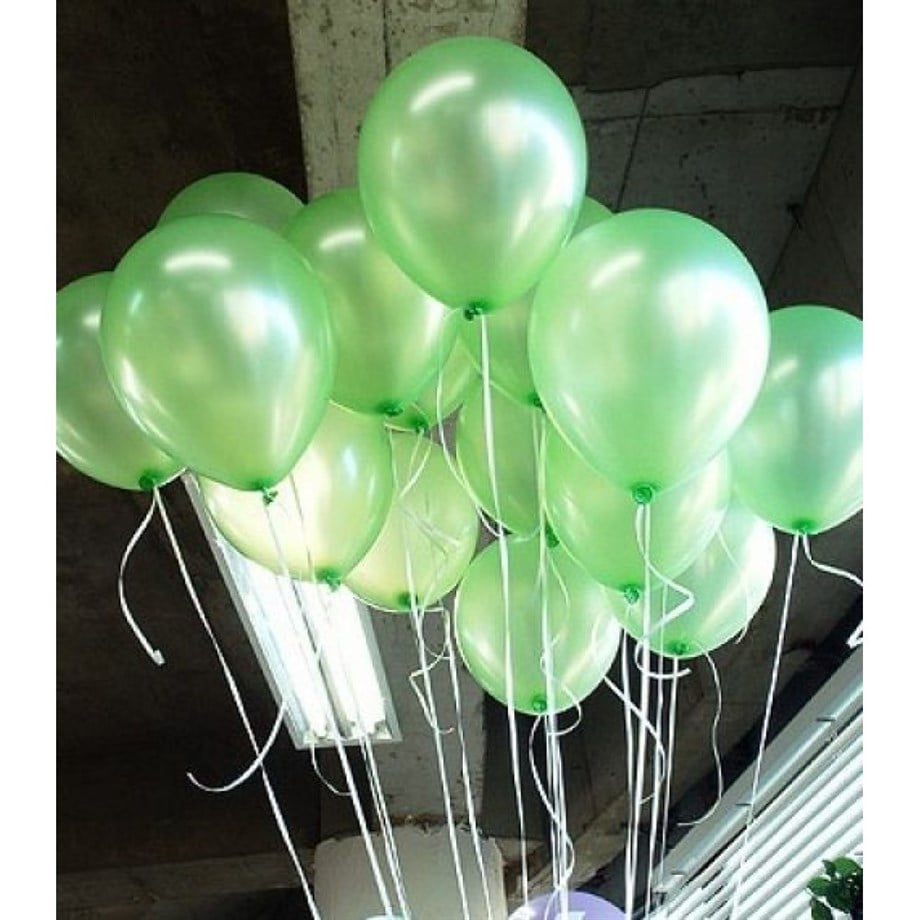 BALON METALİK YEŞİL (10 ADET)