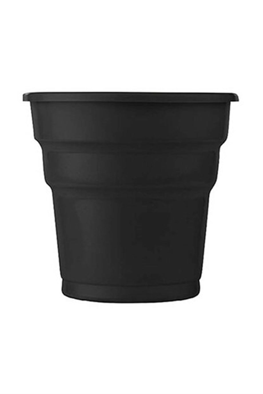BARDAK PLASTİK SİYAH 25 ADET