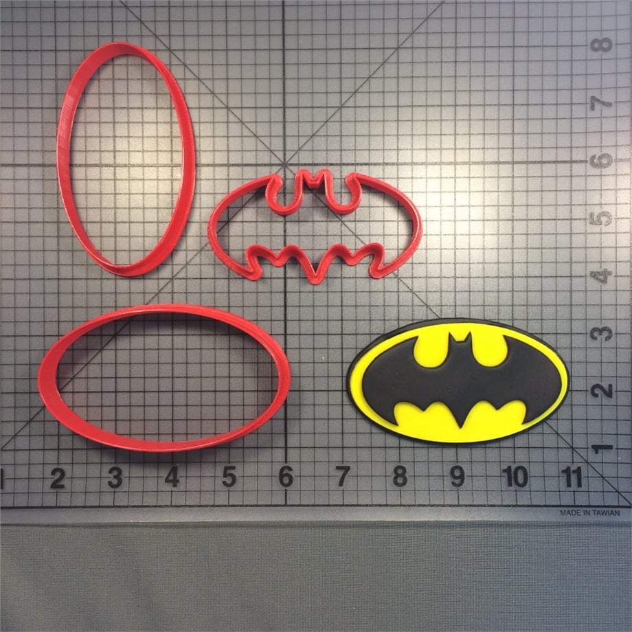 BATMAN YARASA LOGO KESİCİ KALIP 8 CM
