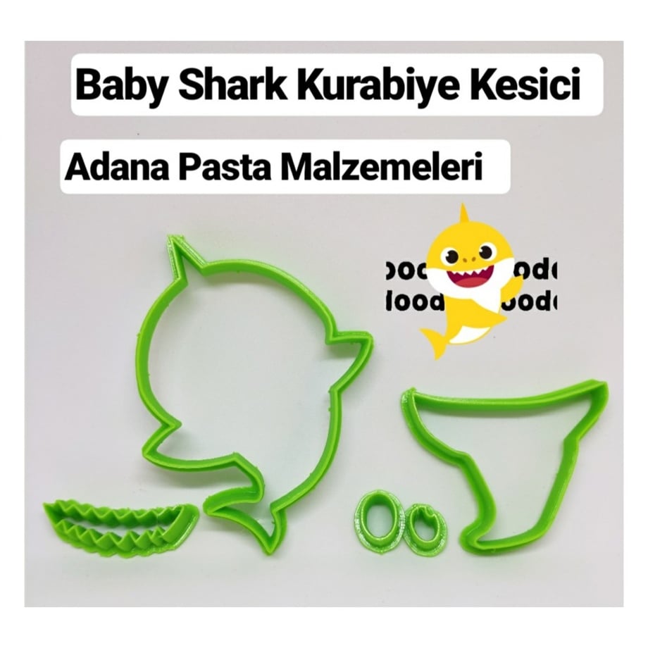 BEBEK KÖPEKBALIĞI BABY SHARK KALIBI