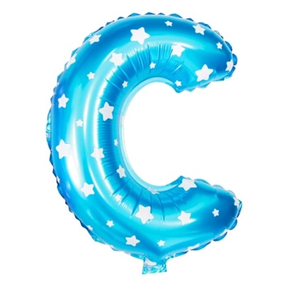 C MAVİ 16 İNCH FOLYO BALON