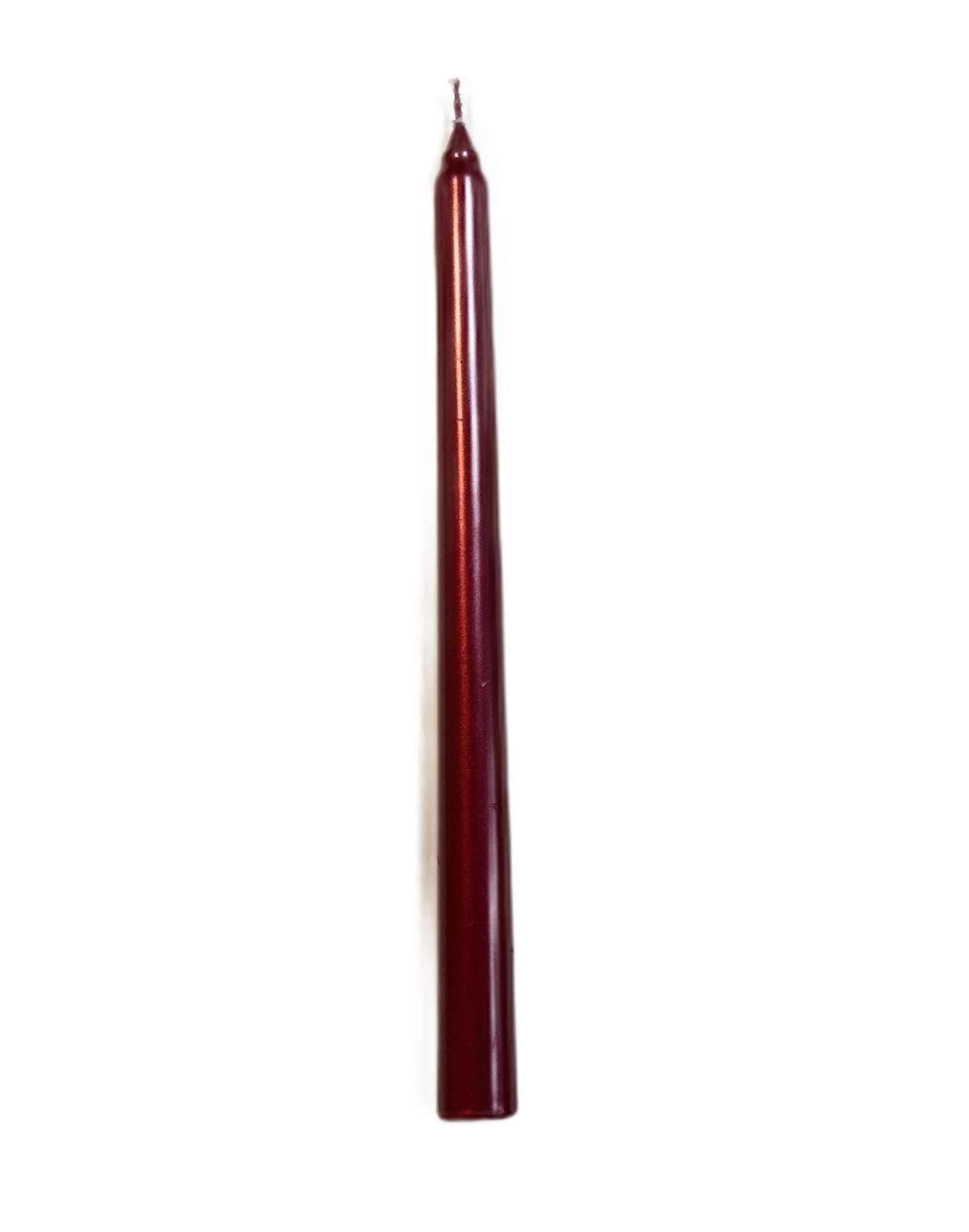 ŞAMDAN DEKOR MUM KIRMIZI 25 CM ÇAP 2 CM