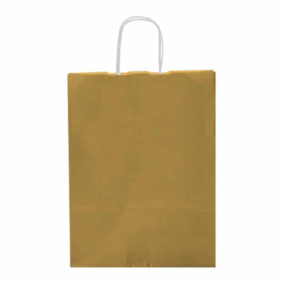 ÇANTA KRAFT 25X31X12 GOLD | AdanaPastaMalzemeleri.com ÇANTA KRAFT 25X31X12 GOLD