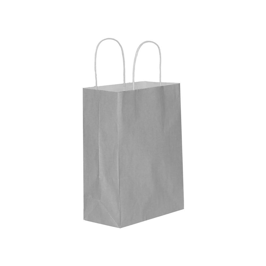 ÇANTA KRAFT 25X31X12 GÜMÜŞ | AdanaPastaMalzemeleri.com ÇANTA KRAFT 25X31X12 GÜMÜŞ