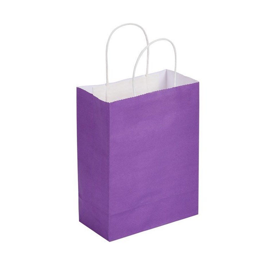 ÇANTA KRAFT 25X31X12 MOR | AdanaPastaMalzemeleri.com ÇANTA KRAFT 25X31X12 MOR