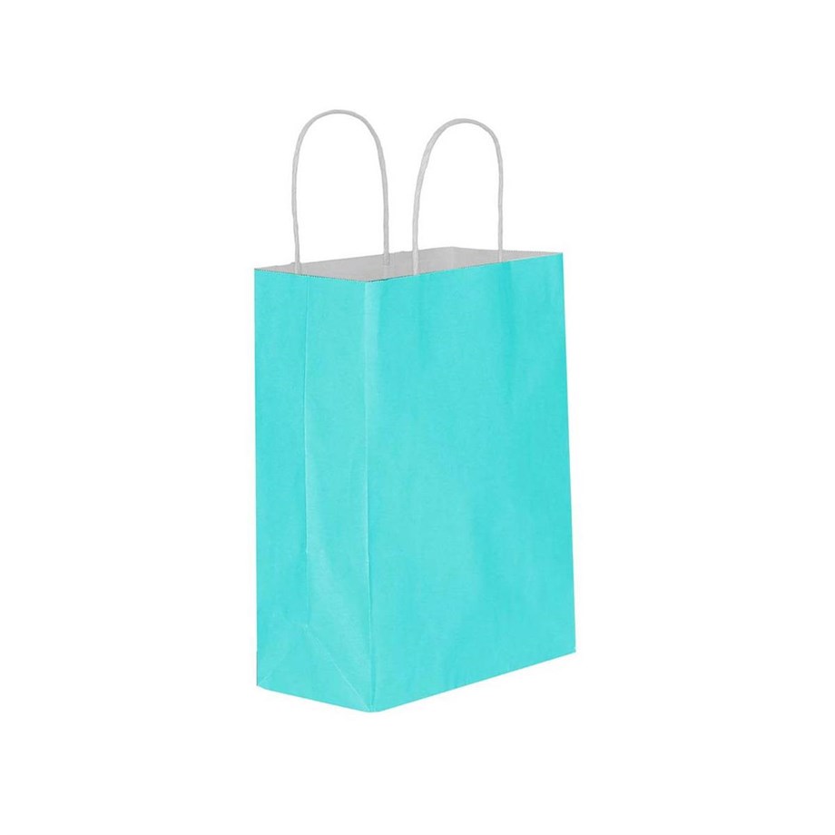 ÇANTA KRAFT 31X41X12 MAVİ | AdanaPastaMalzemeleri.com ÇANTA KRAFT 31X41X12 MAVİ