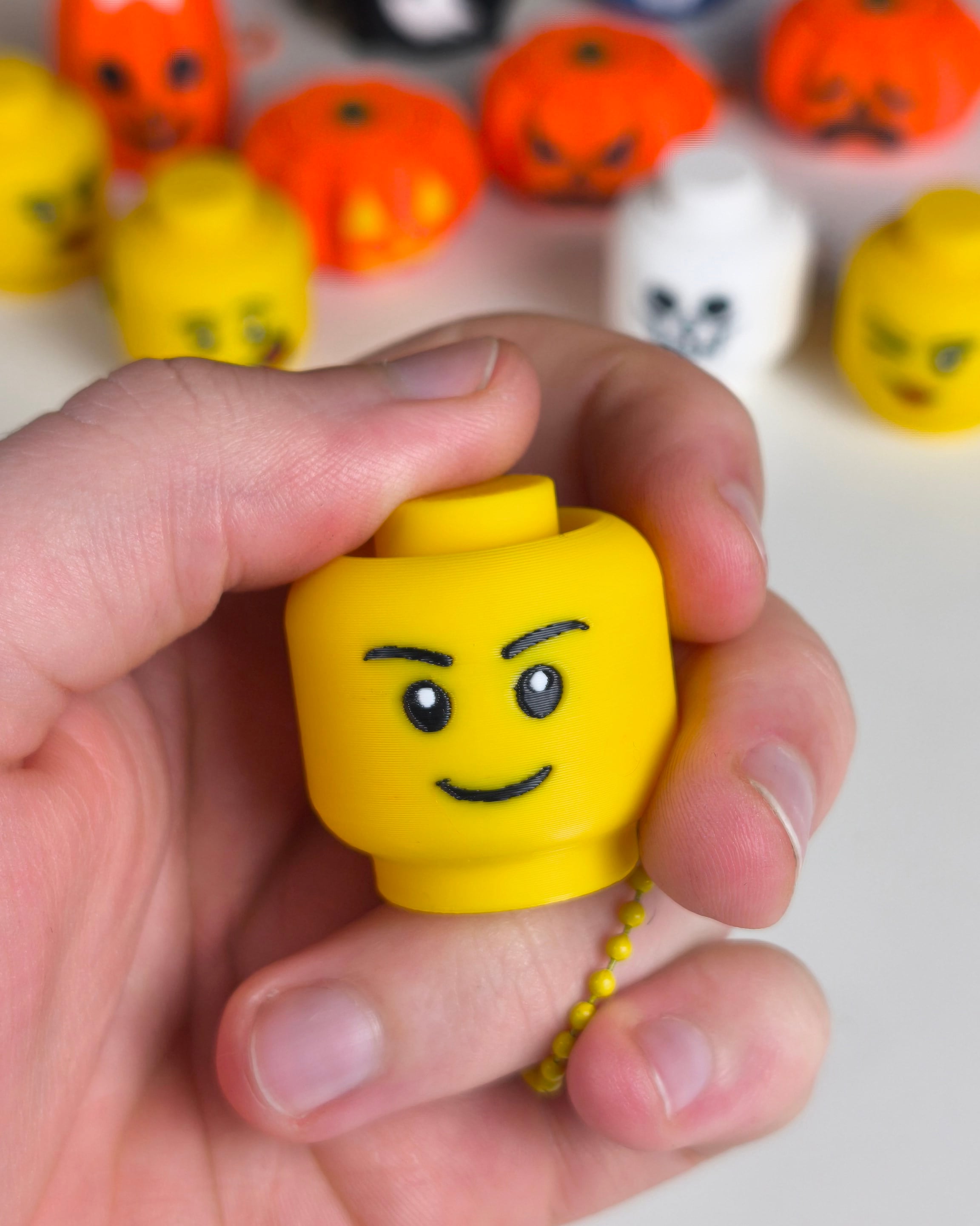 CLIKER LEGO KAFASI ANAHTARLIK MASKOT
