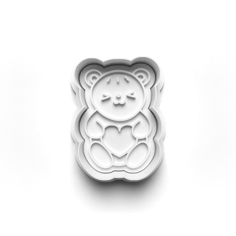 SEVGİLİLER GÜNÜ KURABİYE KALIBI KESİCİ VE DAMGASI 3D-0522_3