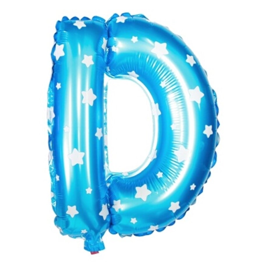D MAVİ 16 İNCH FOLYO BALON