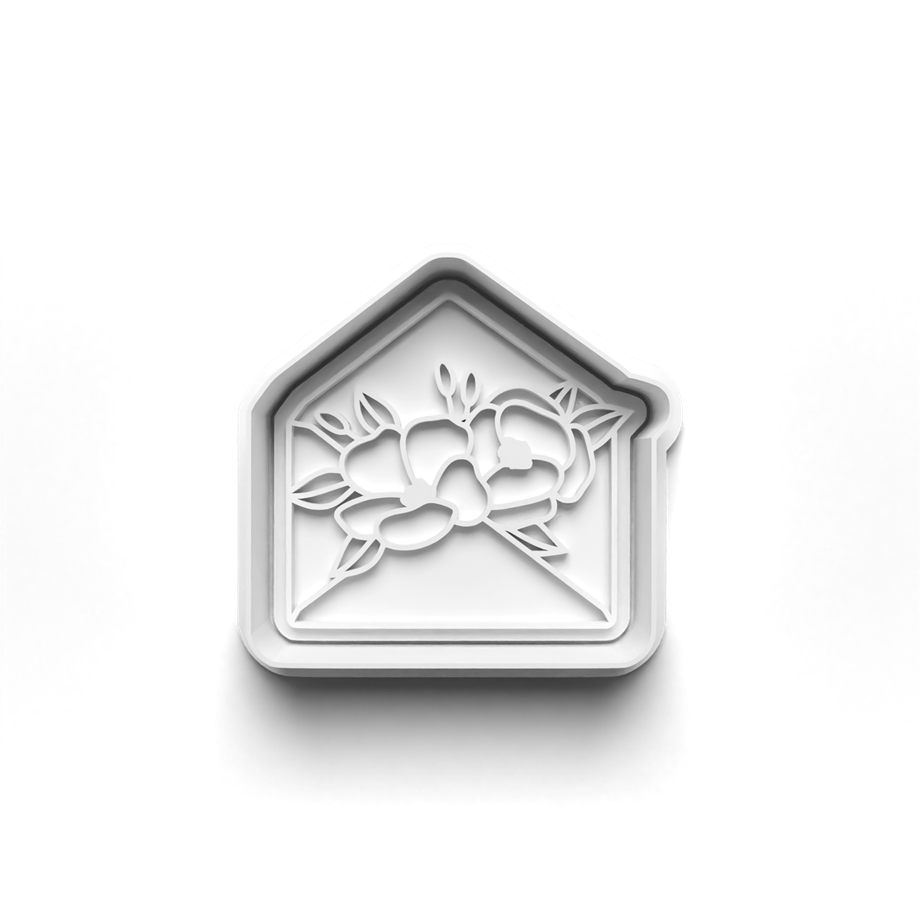 ZARF ÇİÇEKLERİ KURABİYE KALIBI KESİCİ VE DAMGASI 3D-0631_3