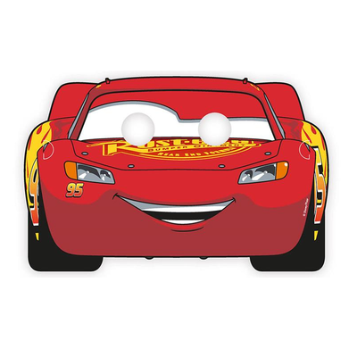 CARS 3 LİSANSLI TAM YÜZ MASKE 6 ADET