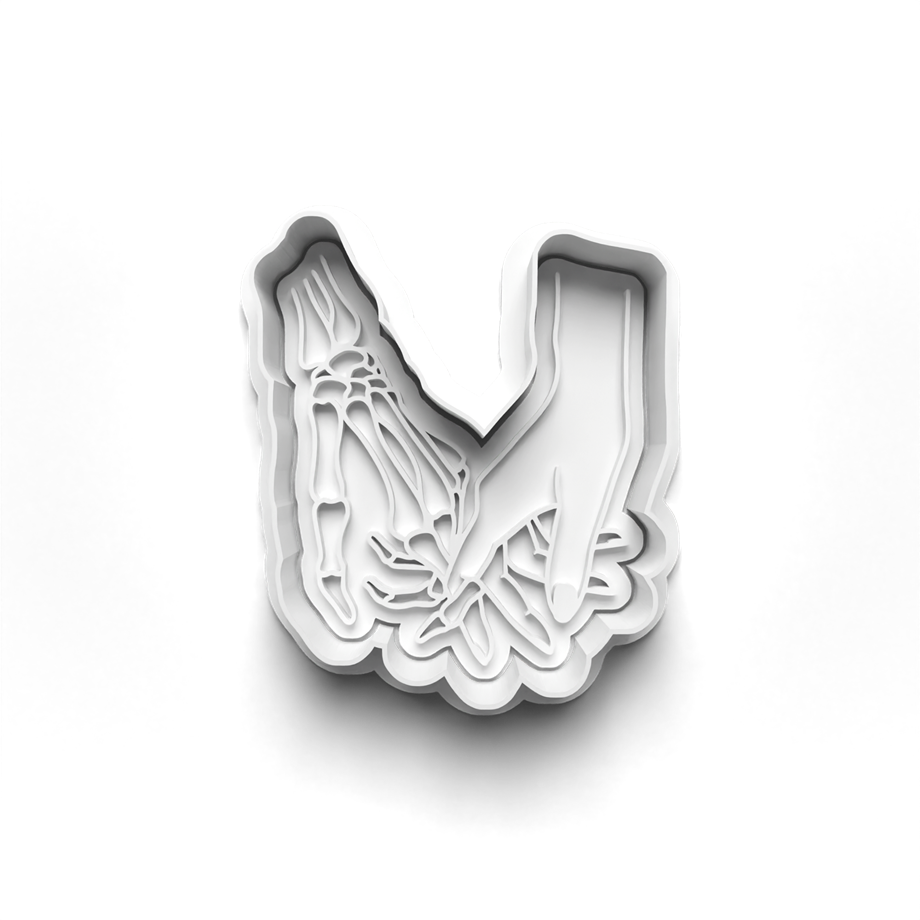 CADILAR HALLOWEEN BAYRAMI ELLERİ KURABİYE KALIBI KESİCİ VE DAMGASI 3D-0446_3