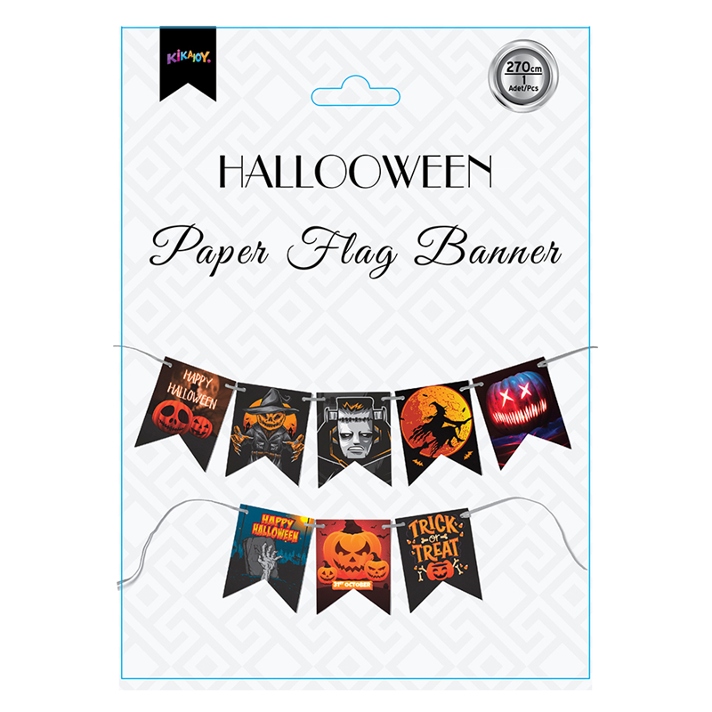 HALLOWEEN HAPPY HALLOWEEN HARF AFİŞ 2.7 MT