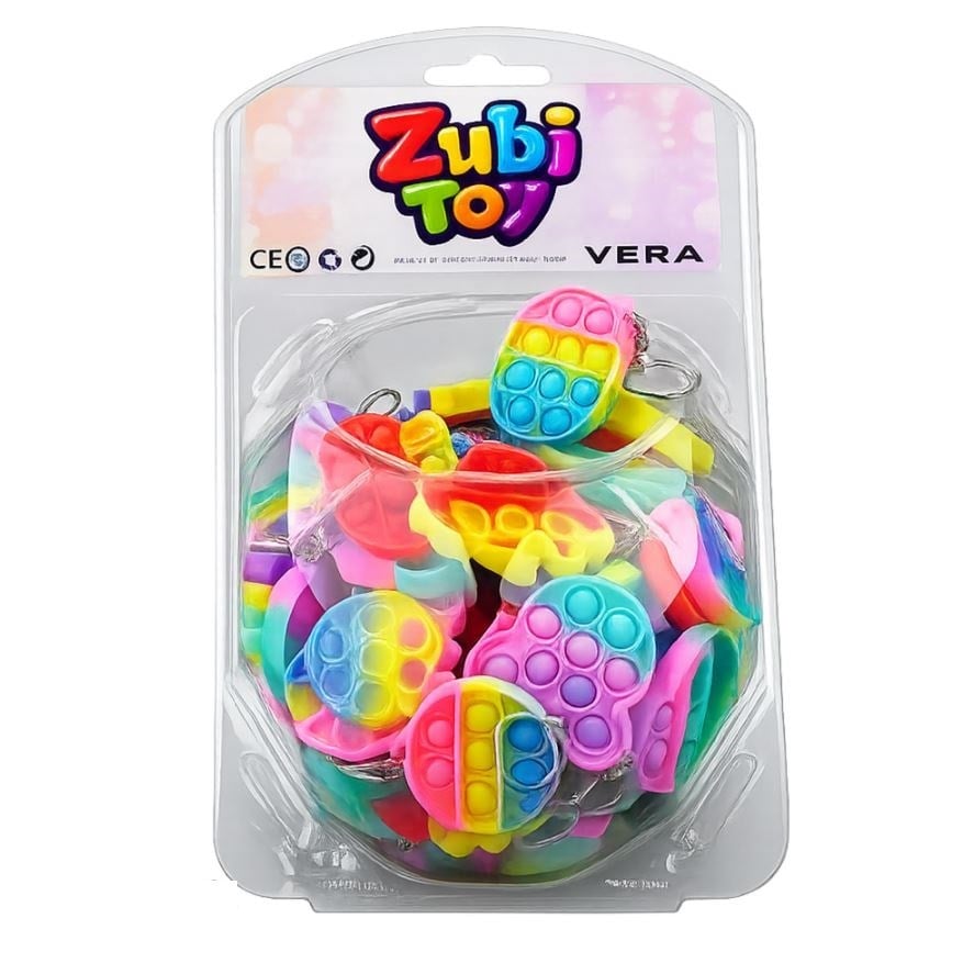 993243255542 - ZUBITOY POPIT ANAHTARLIK 1 ADET
