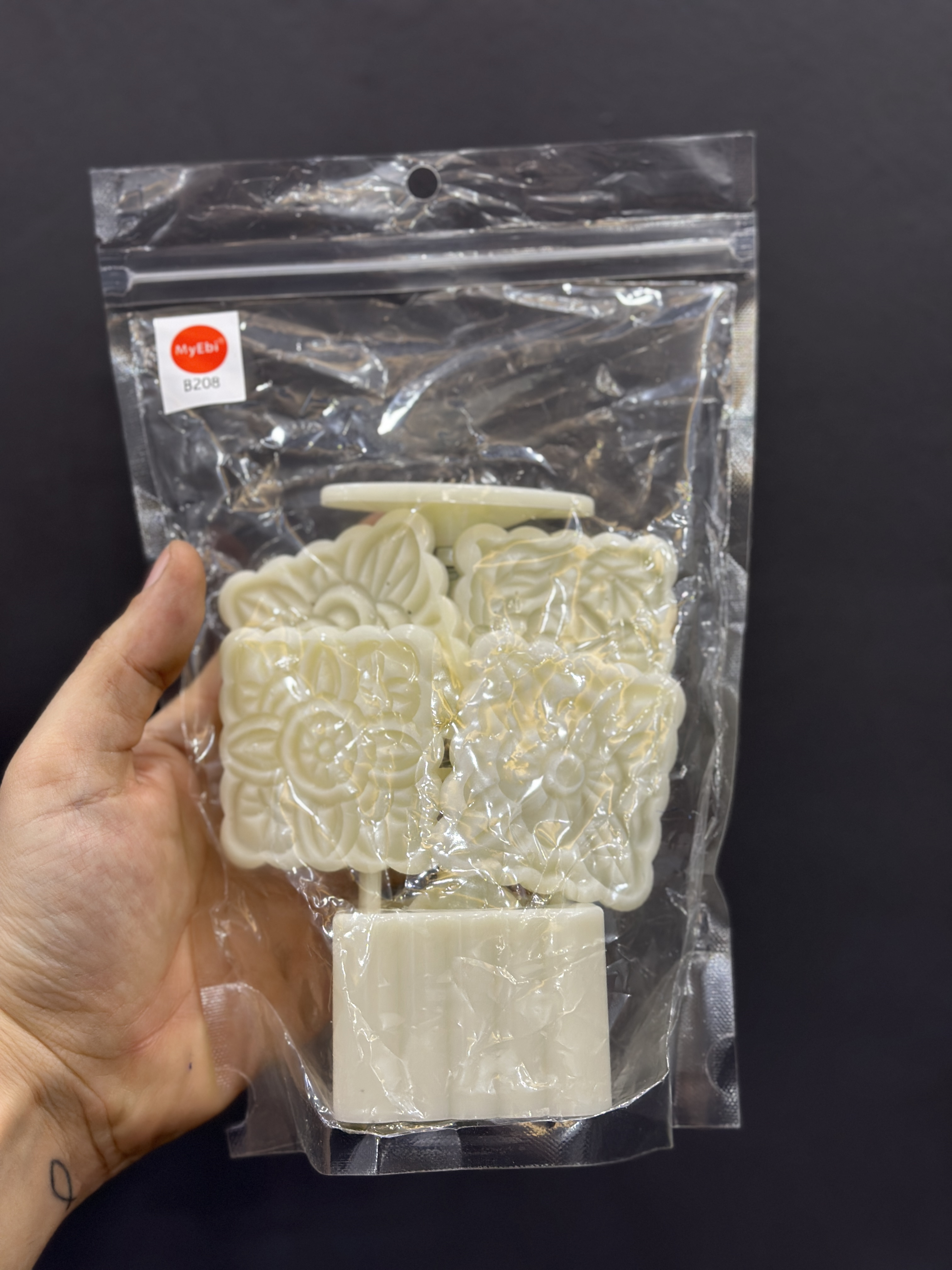 B208 BİSKÜVİ YAPIM SET 4 PARÇA 5.5 X 5.5 CM