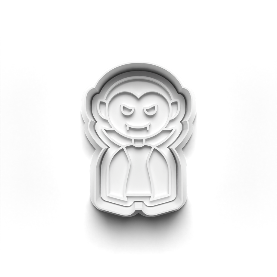 CADILAR HALLOWEEN BAYRAMI VAMPİR KURABİYE KALIBI KESİCİ VE DAMGASI 3D-0694_1