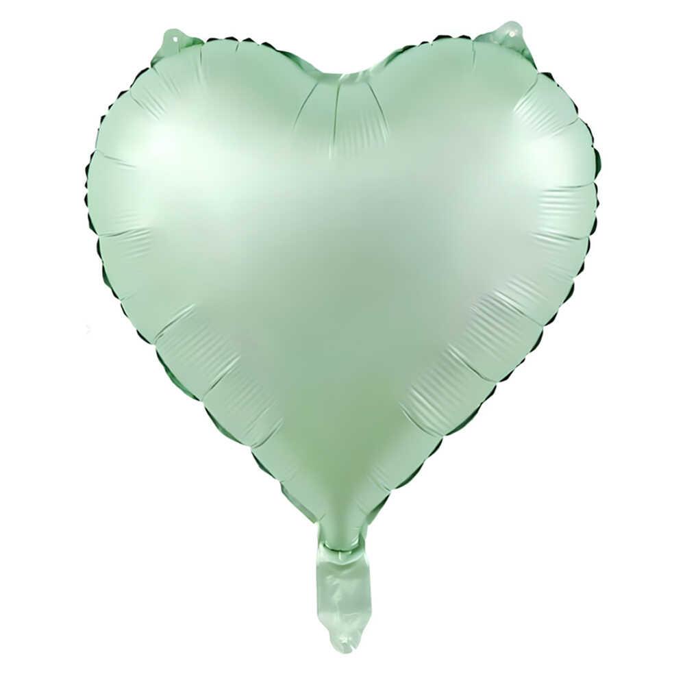 FOL-18'' RTRO/01 SU YEŞİLİ KALP FOLYO BALON