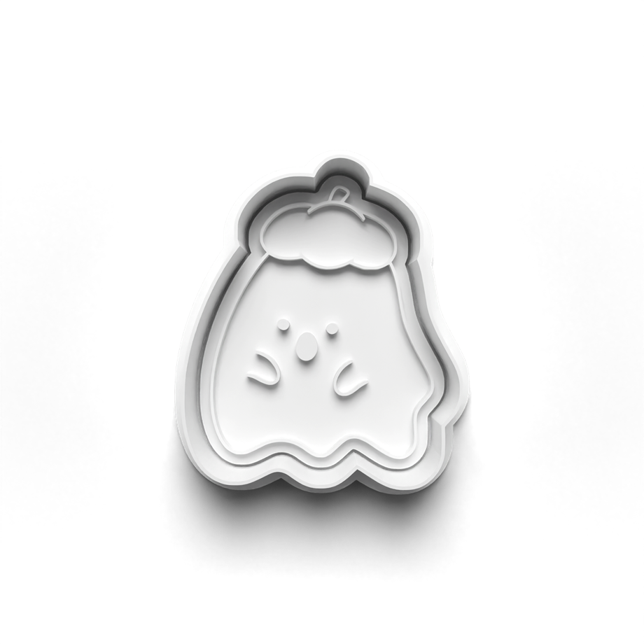 CADILAR HALLOWEEN BAYRAMI GHOST KURABİYE KALIBI KESİCİ VE DAMGASI 3D-0449_3