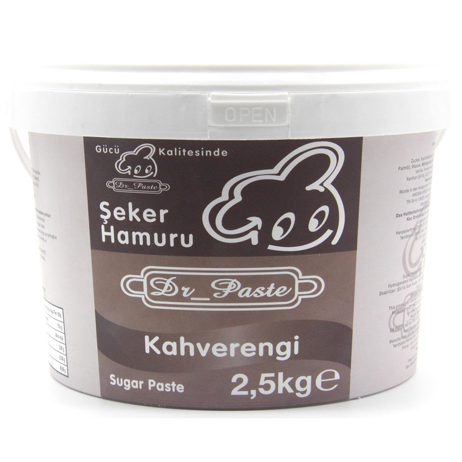 DR PASTE ŞEKER HAMURU 2.5 KG KAHVERENGİ | AdanaPastaMalzemeleri.com DR PASTE ŞEKER HAMURU 2.5 KG KAHVERENGİ