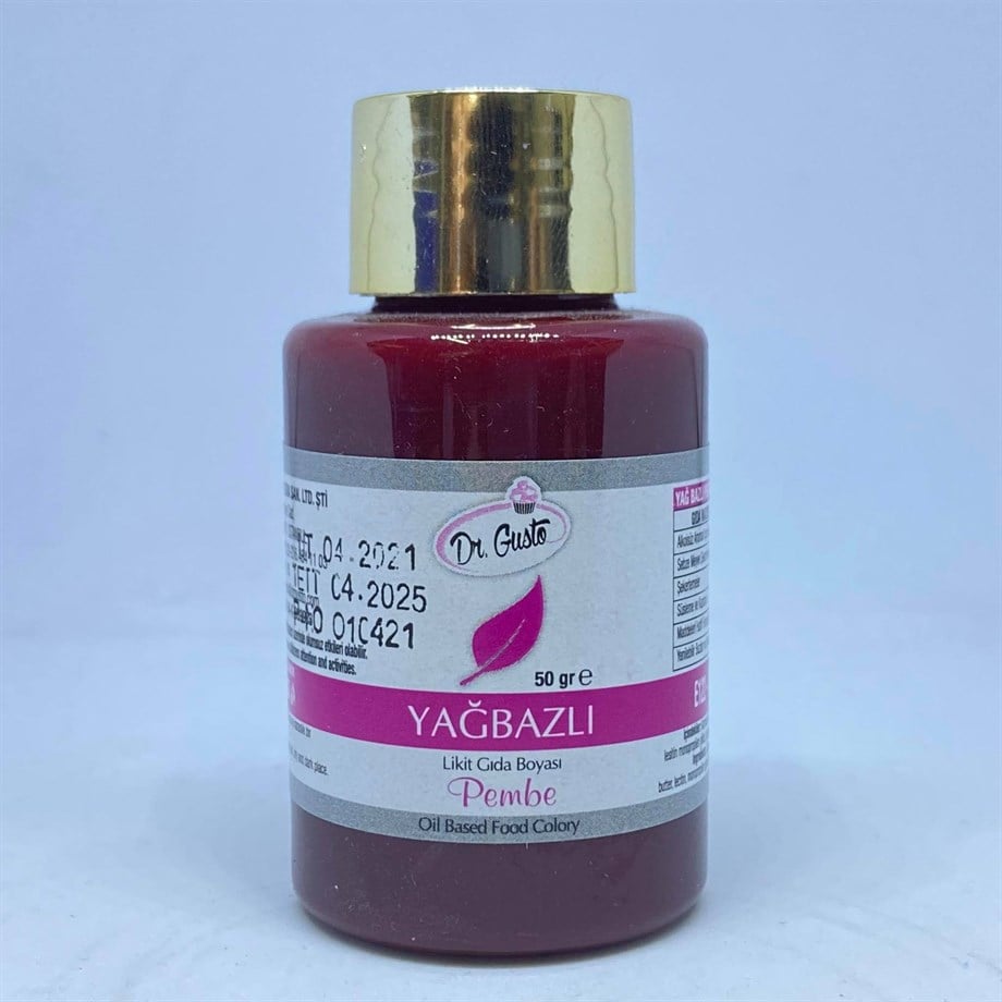 DR. GUSTO 50 GR YAĞ BAZLI LİKİT PEMBE | AdanaPastaMalzemeleri.com DR. GUSTO 50 GR YAĞ BAZLI LİKİT PEMBE