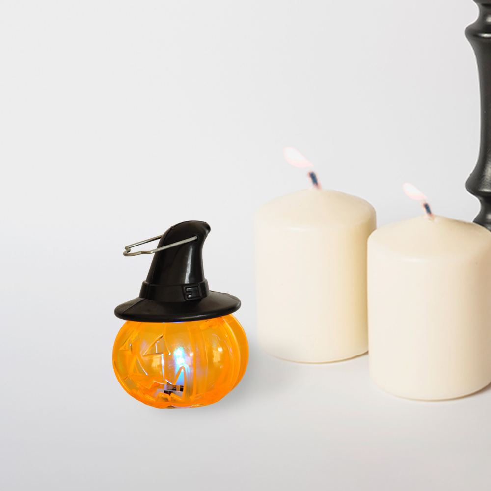 HALLOWEEN AKSESUAR - IŞIKLI ŞAPKALI BALKABAĞI 2006752-7