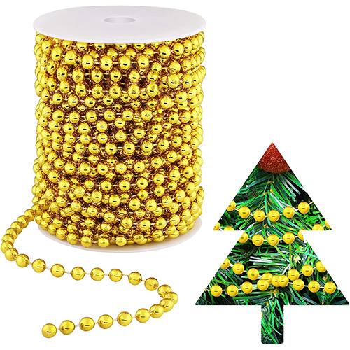 ŞERİT ZİNCİR BONCUK 10 MT 7080 - GOLD