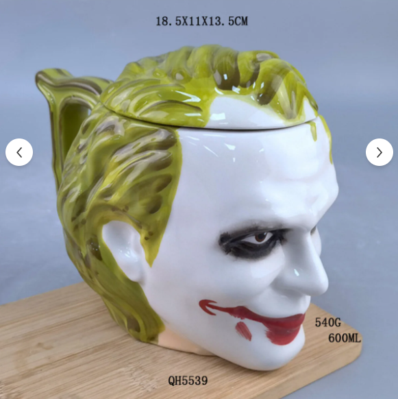 JOKER KARAKTER TASARIMLI KUPA BARDAK