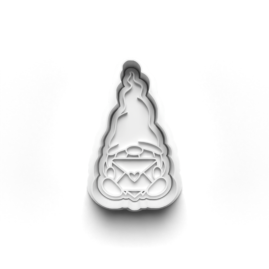 SEVGİLİLER GÜNÜ GNOMES KURABİYE KALIBI KESİCİ VE DAMGASI 3D-0272_2