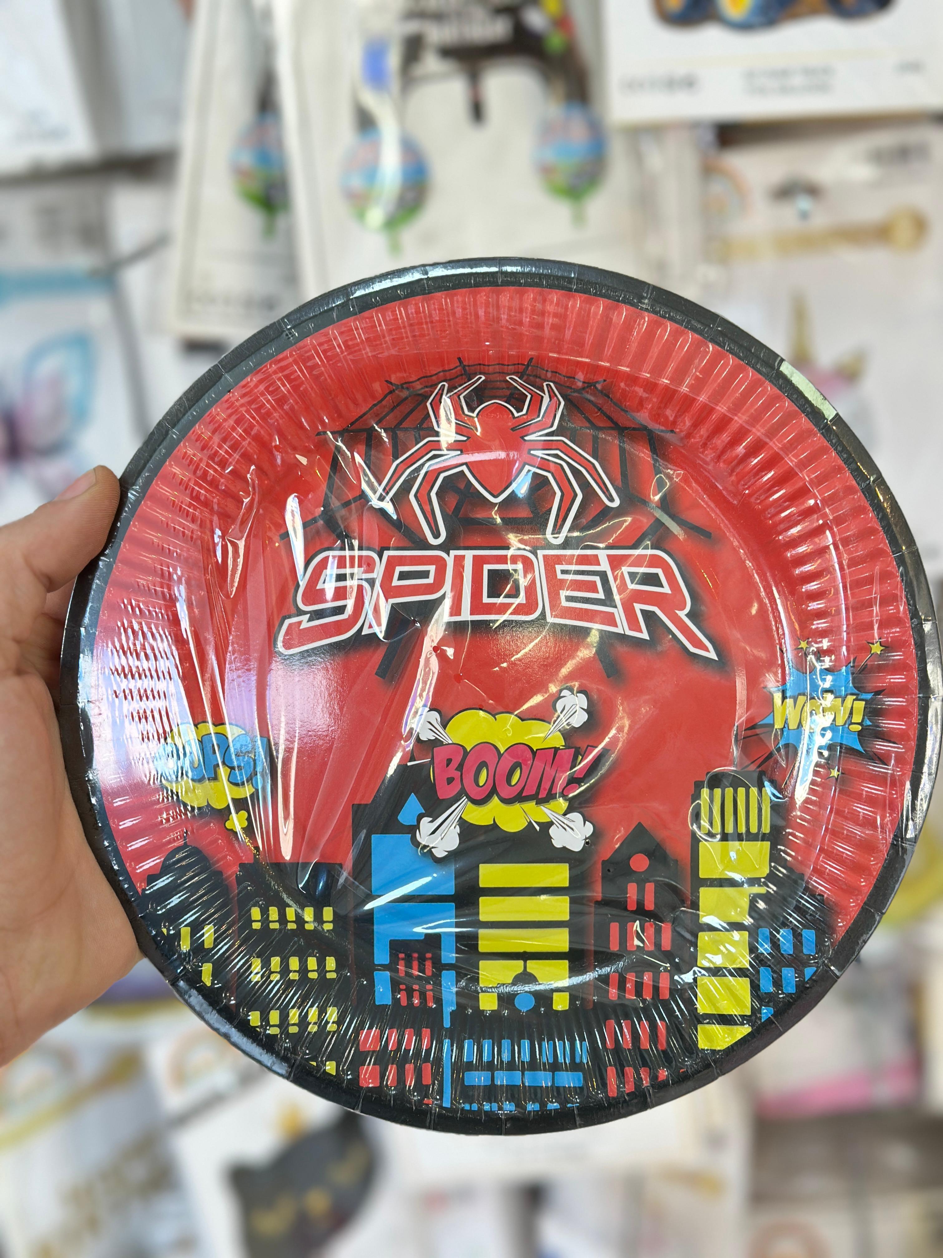 TABAK SPIDER MODEL 8 ADET 23 CM BRS-TBK-14