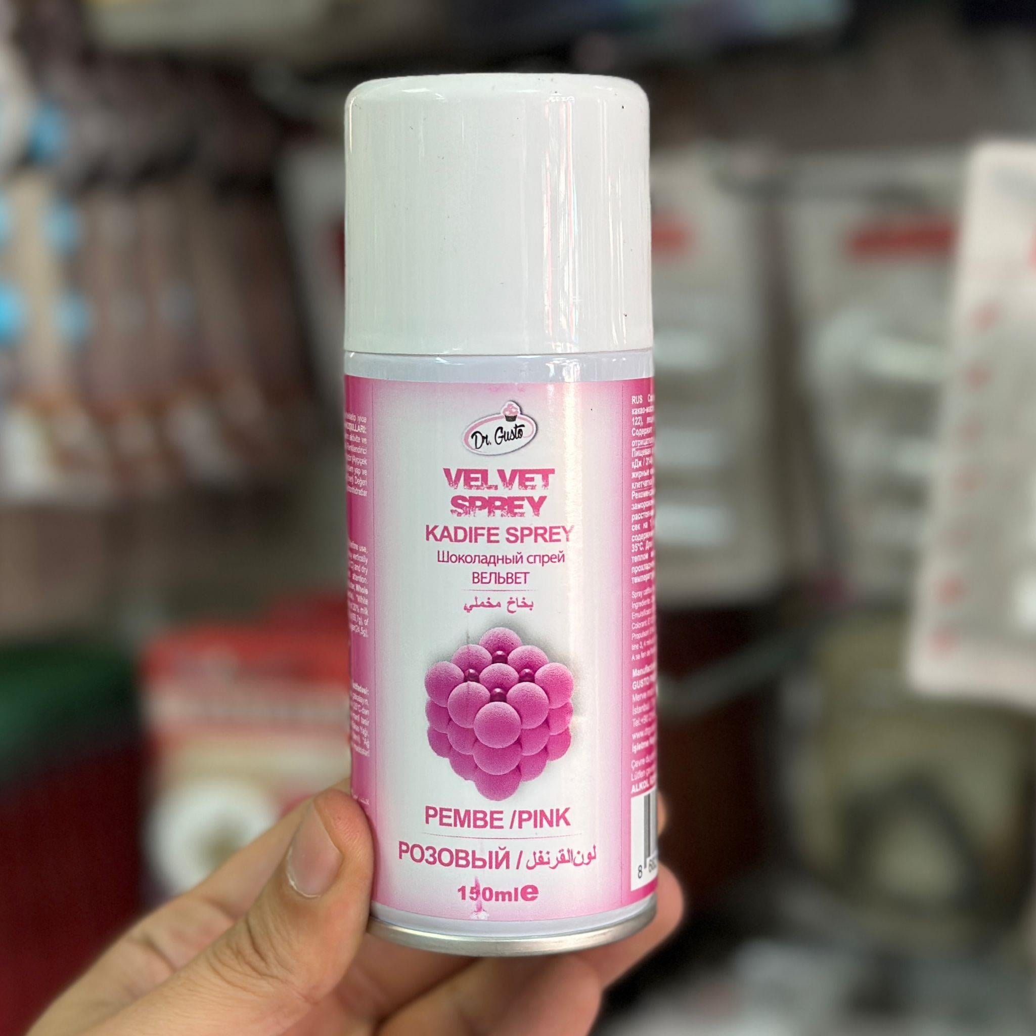 VELVET PEMBE KADİFE SPREY 150 ML DR GUSTO