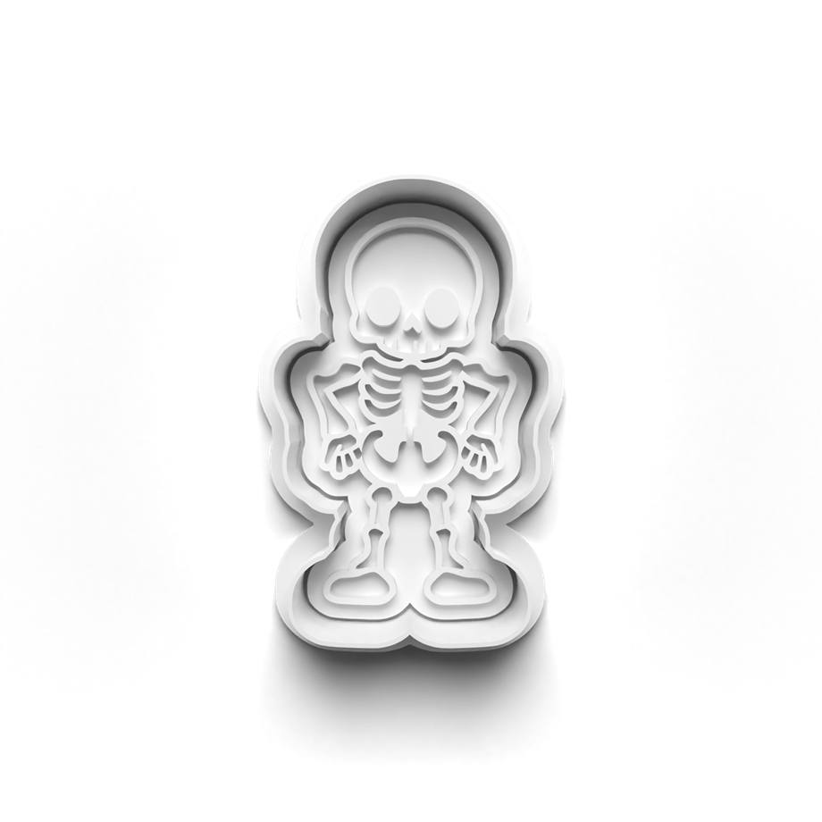 CADILAR HALLOWEEN BAYRAMI İSKELET KURABİYE KALIBI KESİCİ VE DAMGASI 3D-0693_4