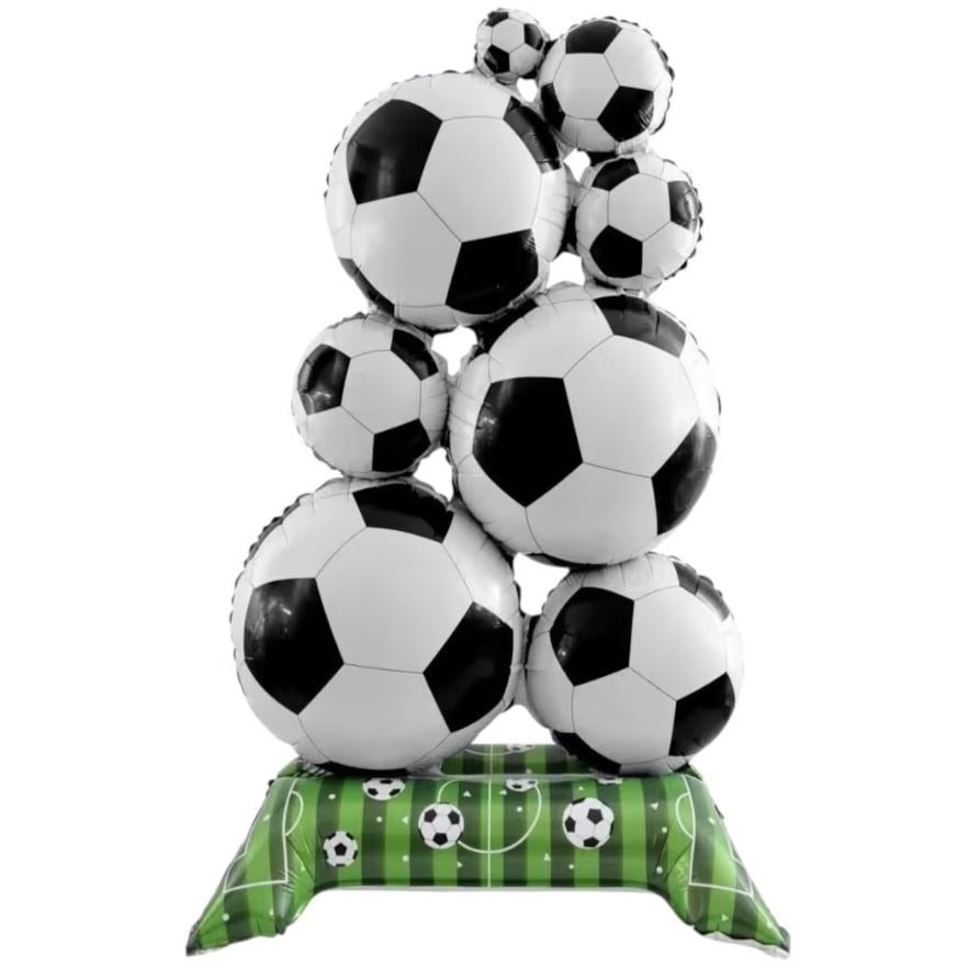 AYAKLI FUTBOL TOPU FOLYO BALON 0661 69X52 CM