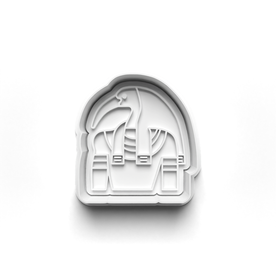 MISIR TANRILARI KURABİYE KALIBI KESİCİ VE DAMGASI 3D-0651_2
