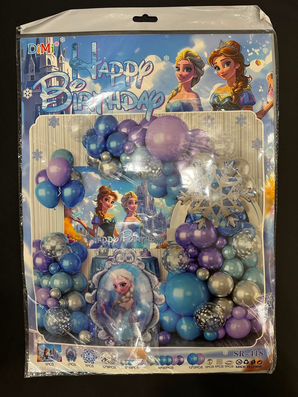 FROZEN MAGIC PARTYBOX XL DOĞUM GÜNÜ FULL SET