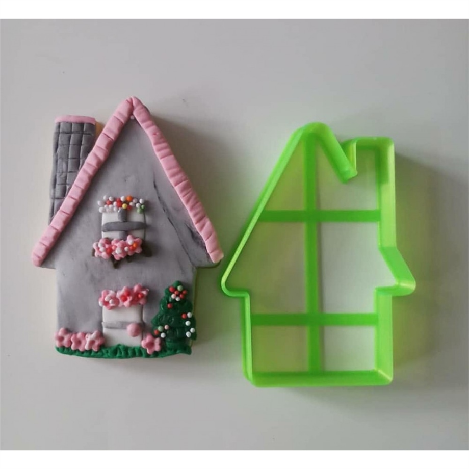 EV KURABİYE KALIBI YILBAŞI 9 CM X 7.5 CM