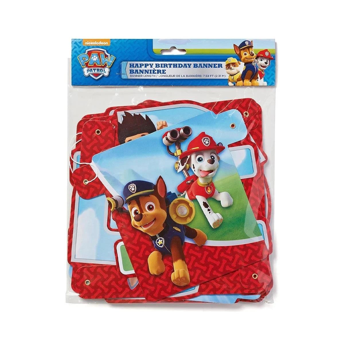 PAW PATROL REFRESH HAPPY BIRTHDAY BANNER 2.10 MT