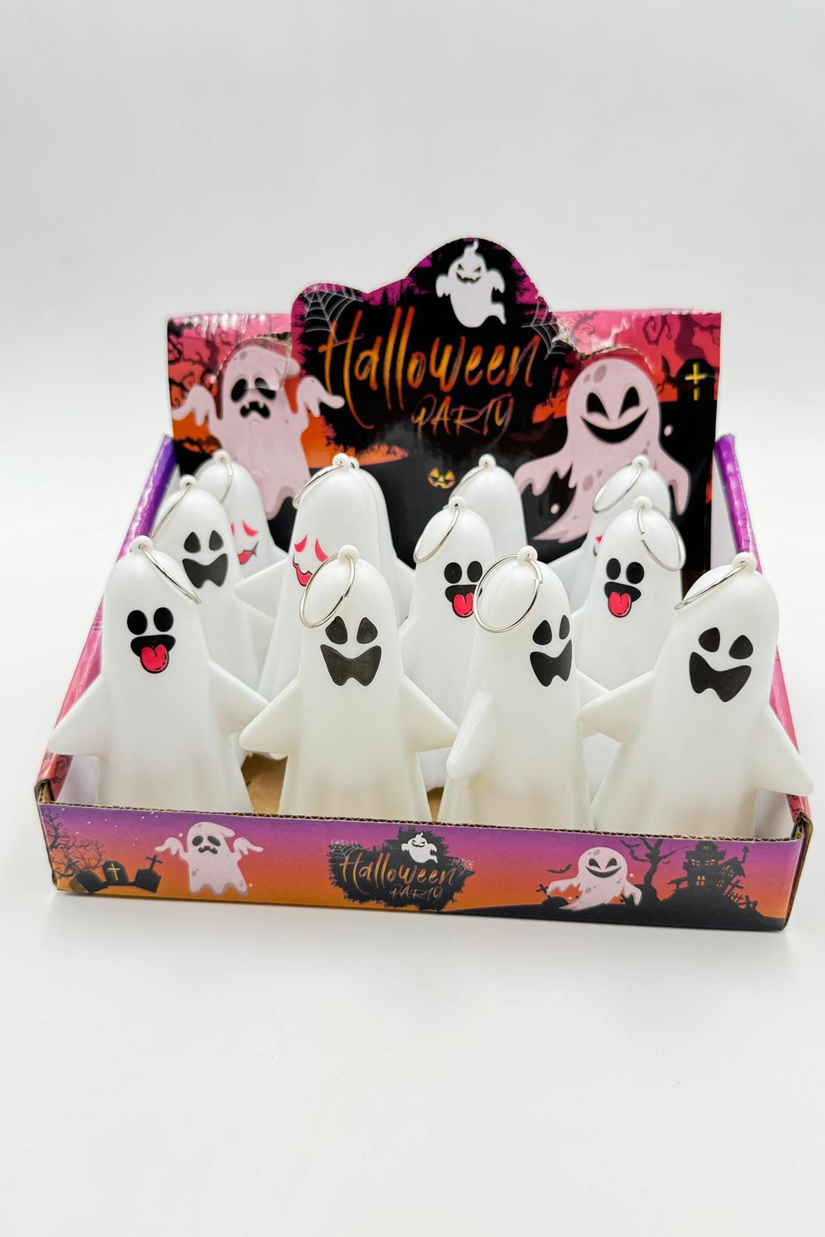 HALLOWEEN IŞIKLI MASA SÜSÜ SEVİMLİ HAYALET