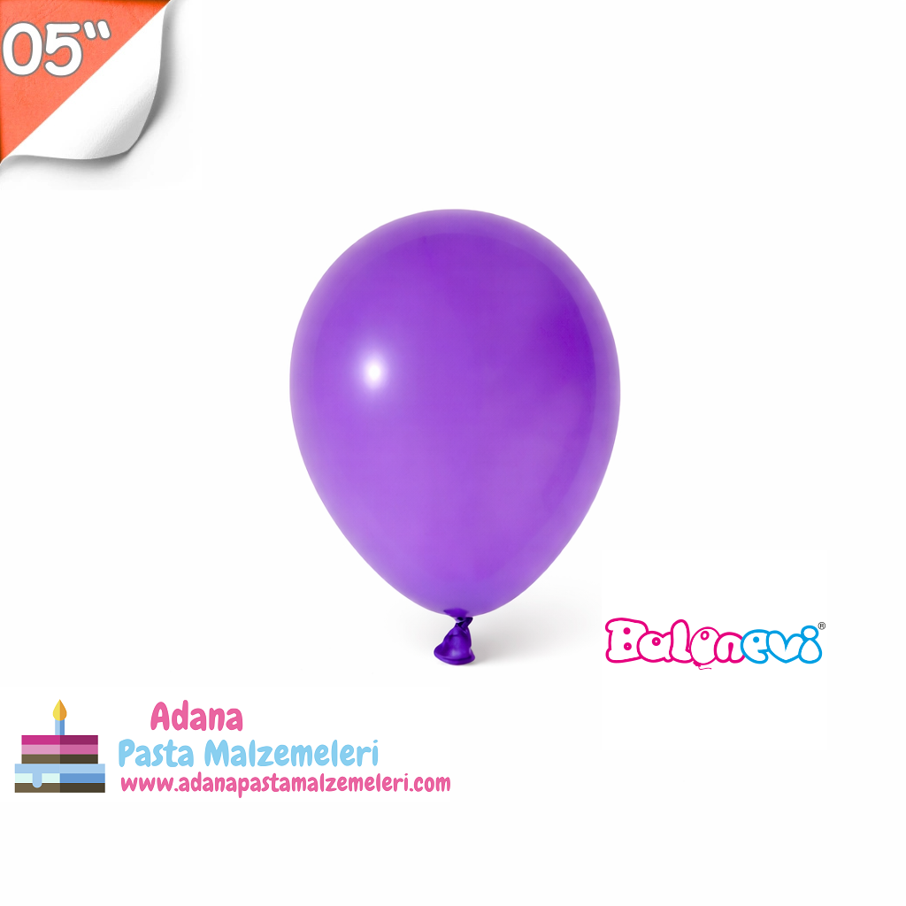 5'' PASTEL MOR BALON 10 ADET