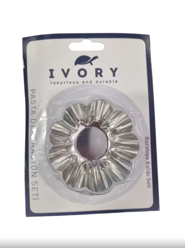 METAL TART KURABİYE KALIBI OVAL IVO-PST151