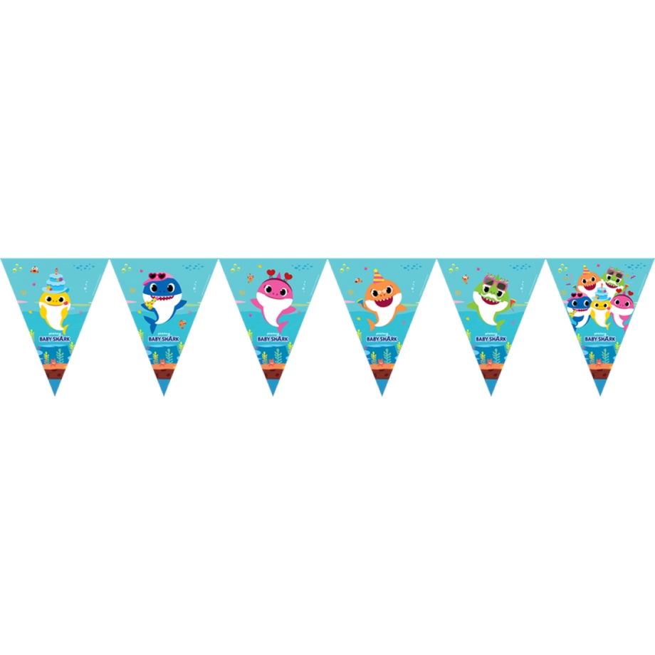 FLAMA BABY SHARK PARTİ ZAMANI 11 AD 3,20 MT